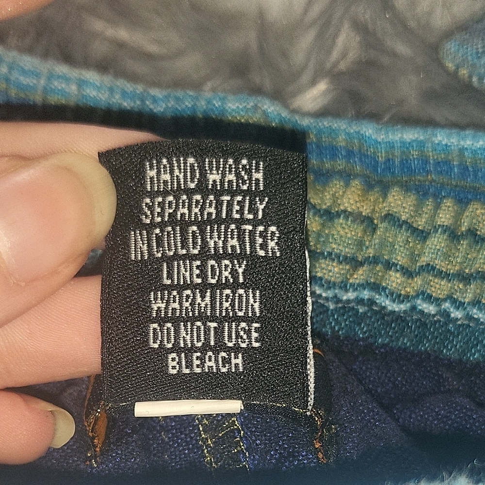 Patchwork Cargo Pants With Pockets - image 3